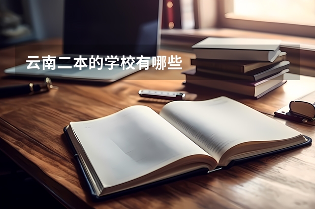 云南二本的学校有哪些