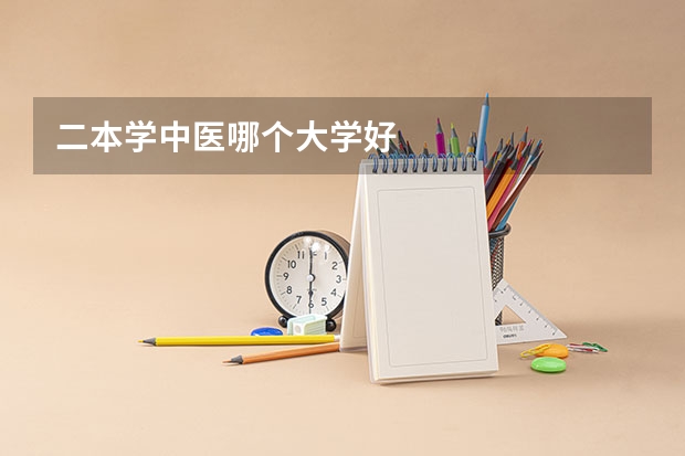 二本学中医哪个大学好