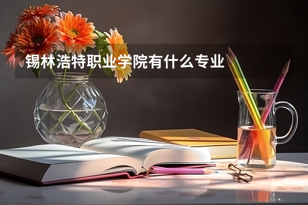 锡林浩特职业学院有什么专业