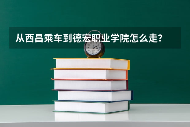 从西昌乘车到德宏职业学院怎么走？