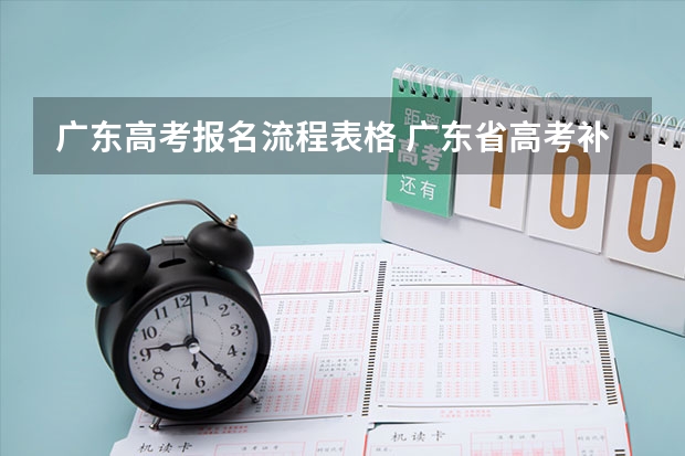 广东高考报名流程表格 广东省高考补报名流程