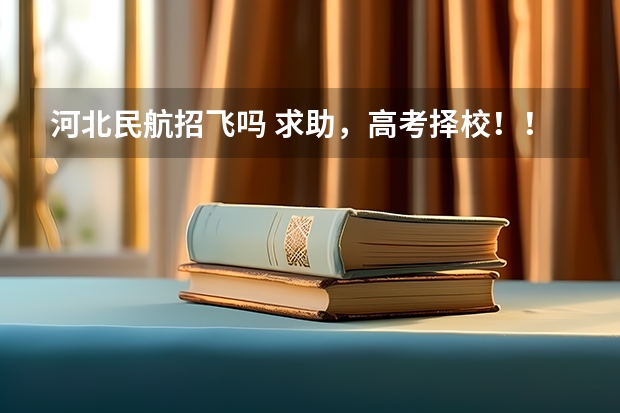 河北民航招飞吗 求助，高考择校！！！！民航还是一本？？？