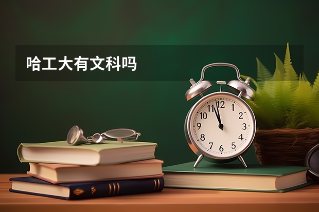 哈工大有文科吗
