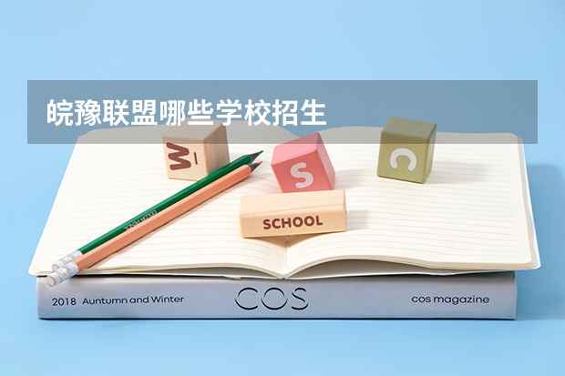 皖豫联盟哪些学校招生